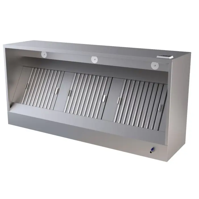 2.5x 0.950 m Hotte murale complète 7333.0780