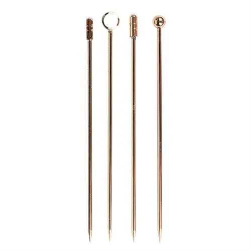 47 Ronin Cocktail pick set gold 105 mm (4 picks in 1 set)