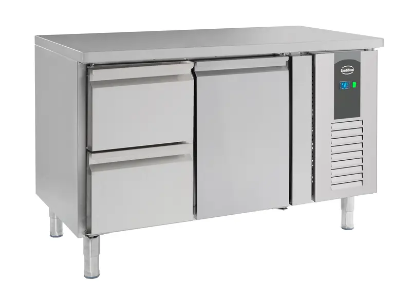 700 table réfrigérée 1 porte et 2 tiroirs — Combisteel 7950.0200