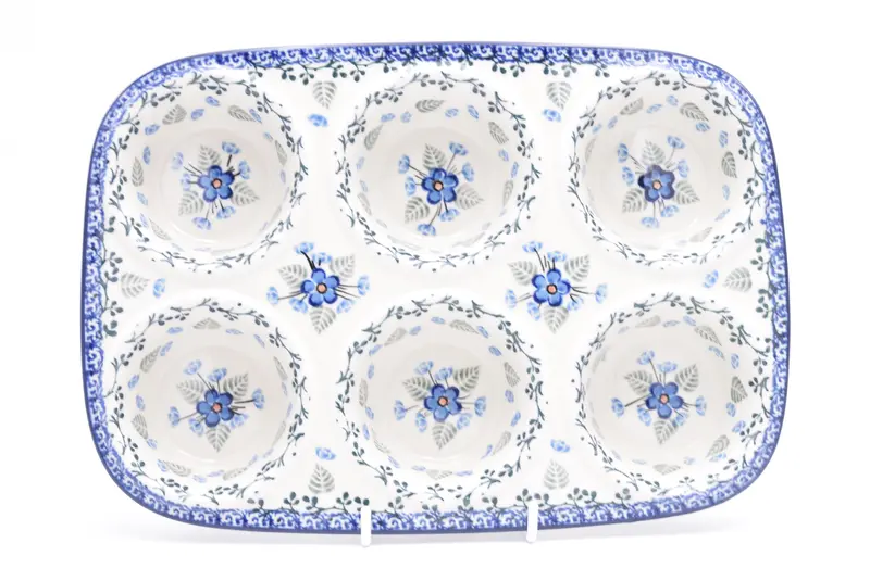 811 Bunzlau Muffin Tray 2272