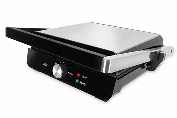ADE - ELEKTRISCHE GRILL - REGELBARE TEMPERATUUR 180° VOUWBAAR