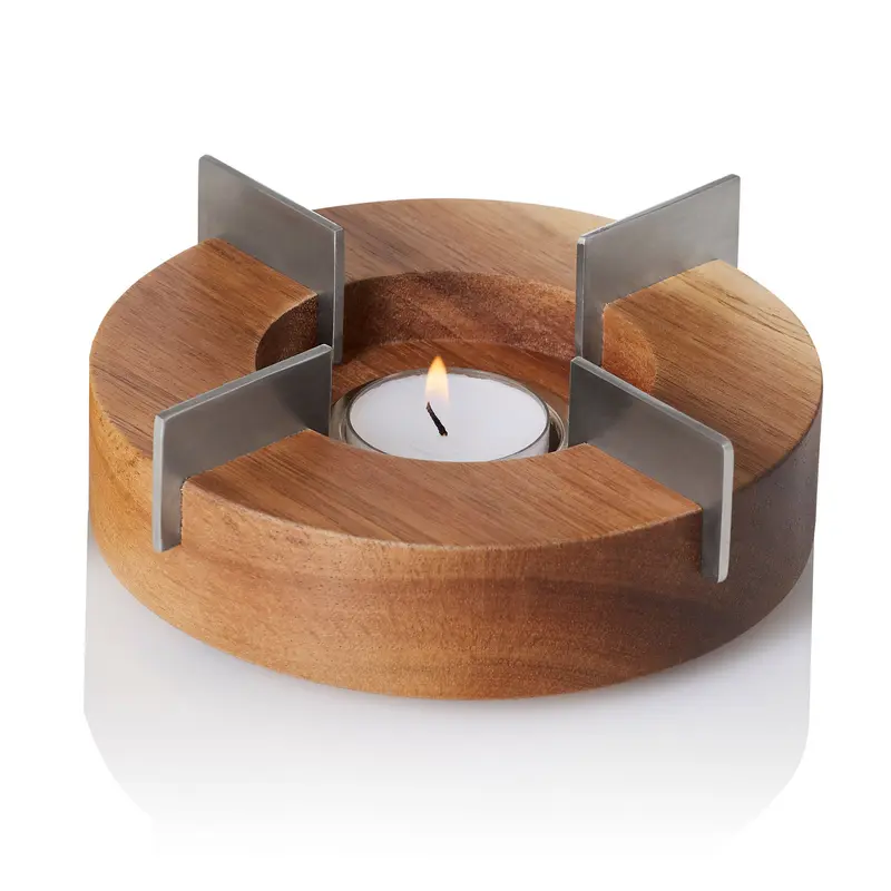 Adhoc Tuto warmhouder acaciahout 14,5 cm diameter