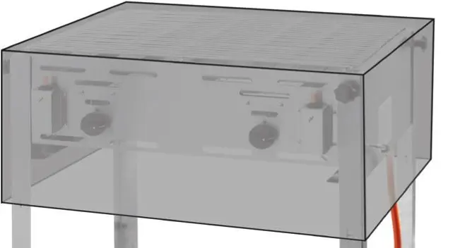 AfdekhoesPEVA Grill-Master154717 154878 1/box
