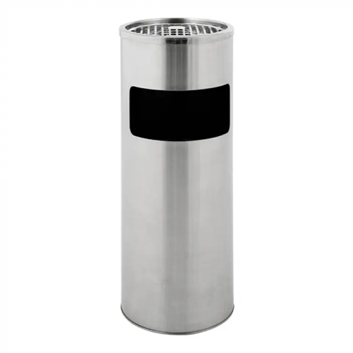 afvalbak m/asbak Ø25cm