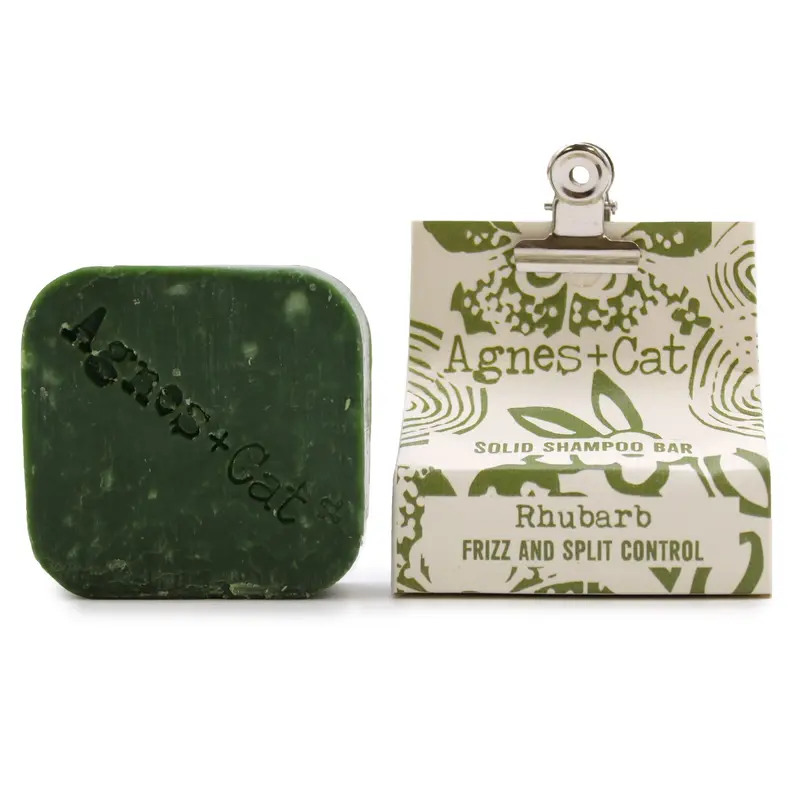 Agnes + Cat Solid Shampoo – Rhubarb – 70 g