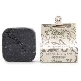 Agnes + Cat Solid Shampoo – Sea Salt & Moss – 70 g
