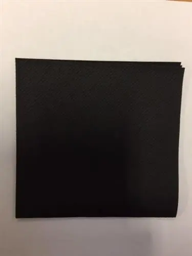 Airlaid Cocktail Napkins black 24*24cm 200/pak 10/box