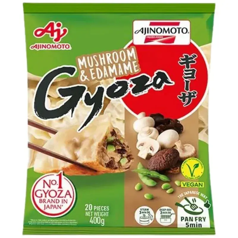 Ajinomoto Frozen Mushroom & Edamame Gyoza - 400g