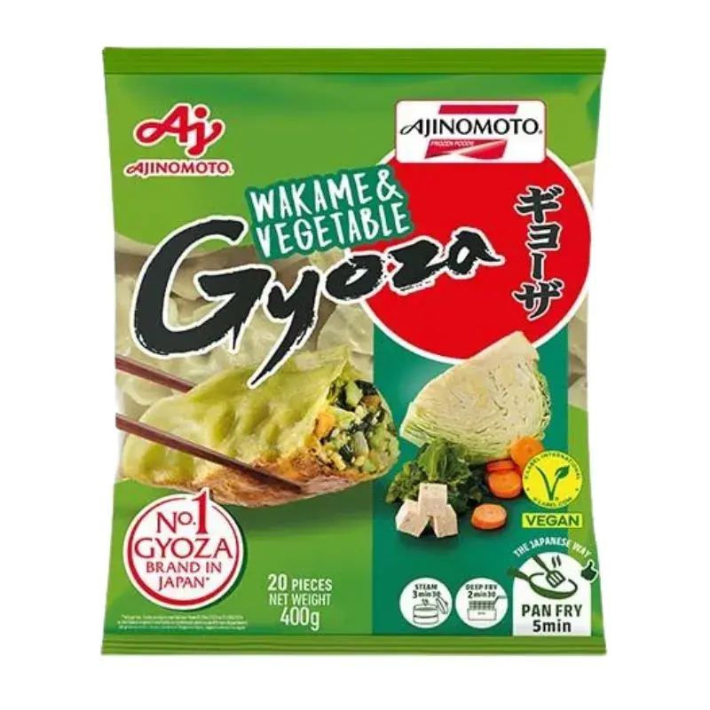 Ajinomoto Frozen Wakame & Vegetables Gyoza - 400g
