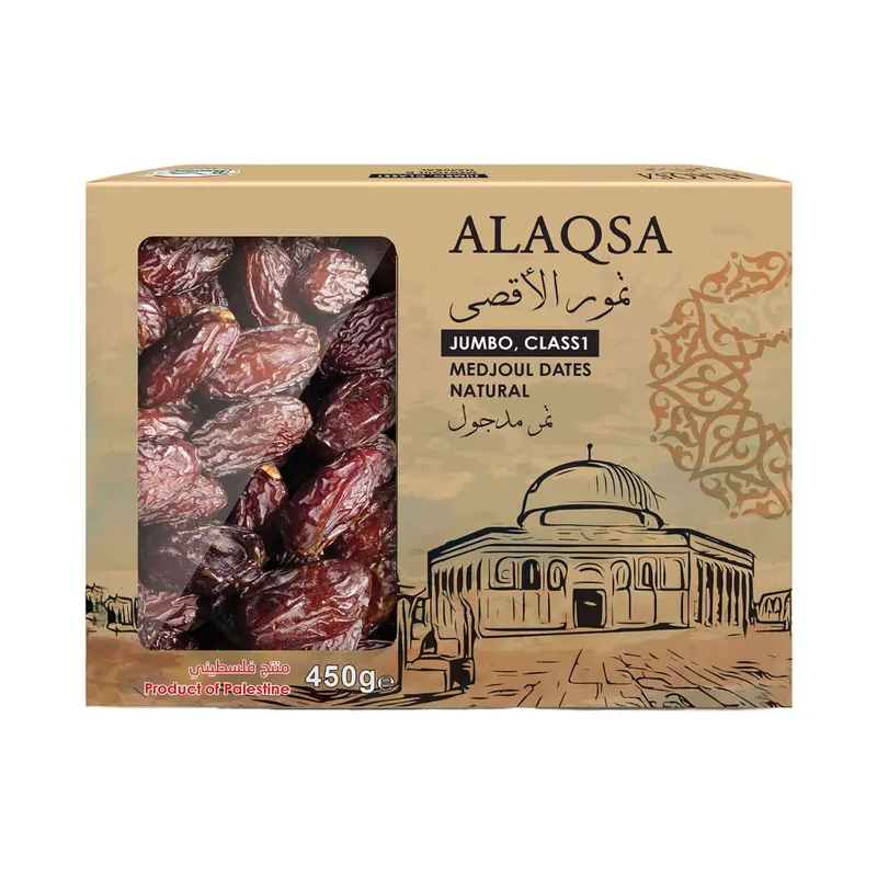 Alaqsa Medjoul Dates Natural 450Gr