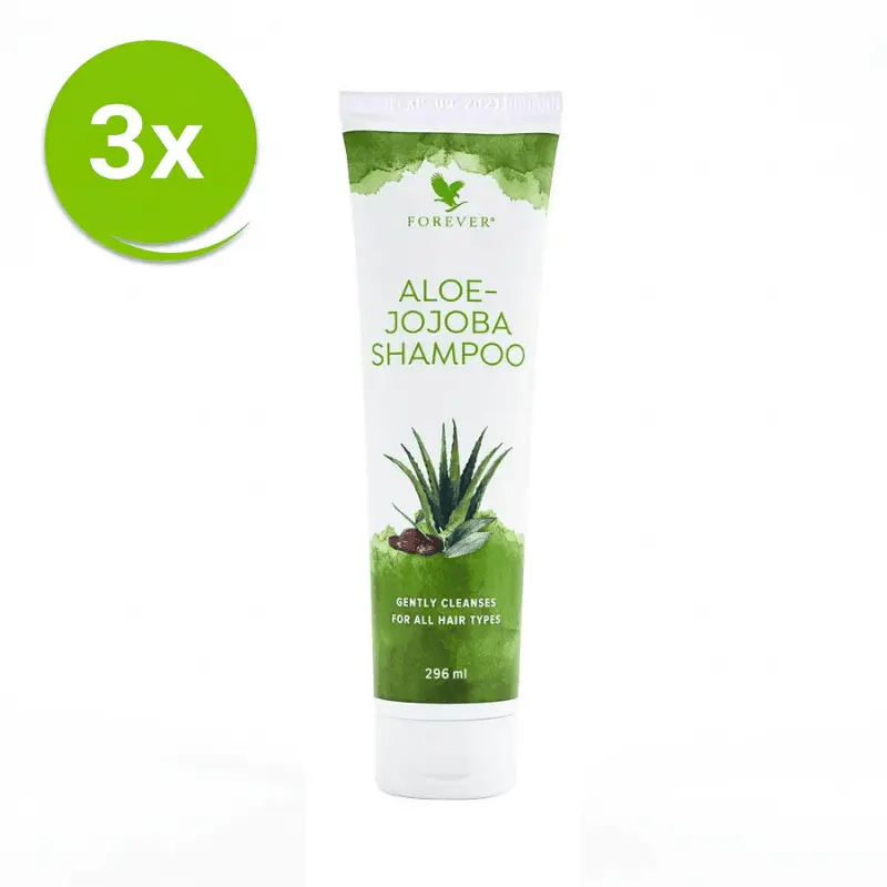 Aloe Jojoba Shampoo 3-Pack Voordeelbundel