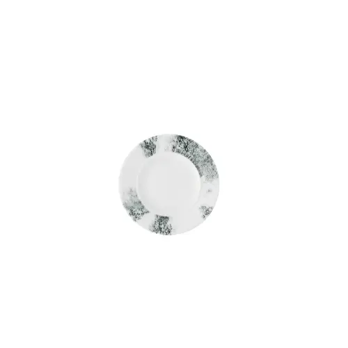 Ambience Smoke Black Standard Rim Plate 16cm 6/box