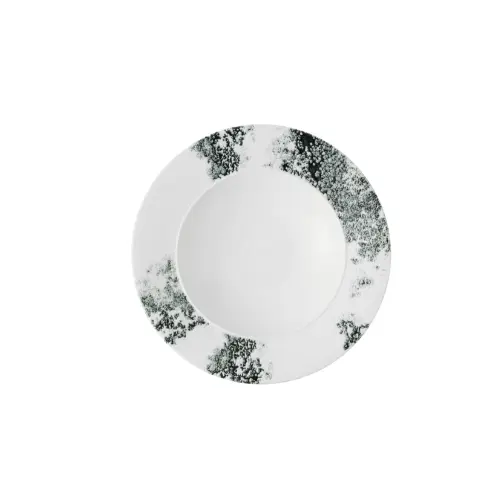 Ambience Smoke Black Std Rim Bowl 28cm 6/box