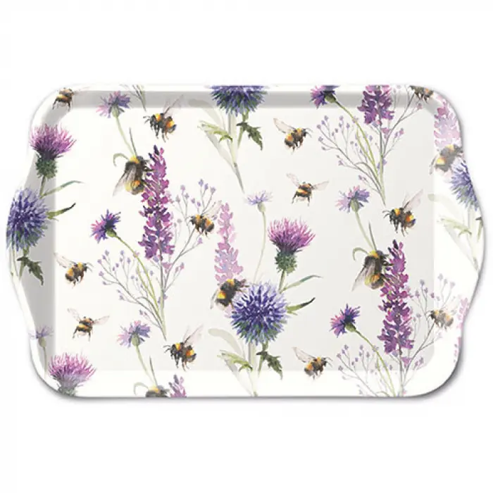 Ambiente Bumblebees in the Meadow Dienblad - Melamine - 13 cm x 21 cm
