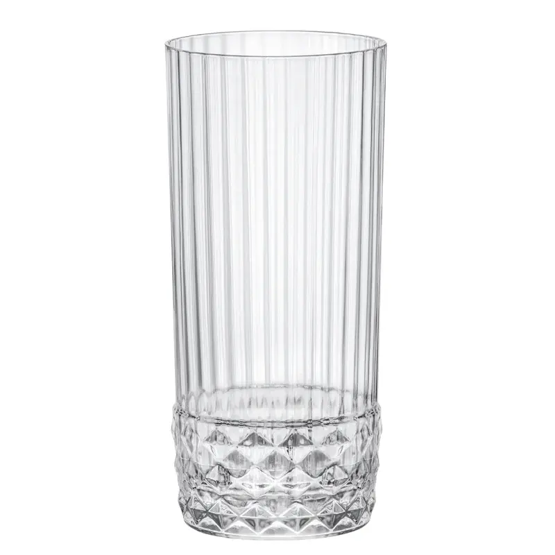 AMERICA '20S LONGDRINKGLAS 49CL  - SET VAN 6 STUKS