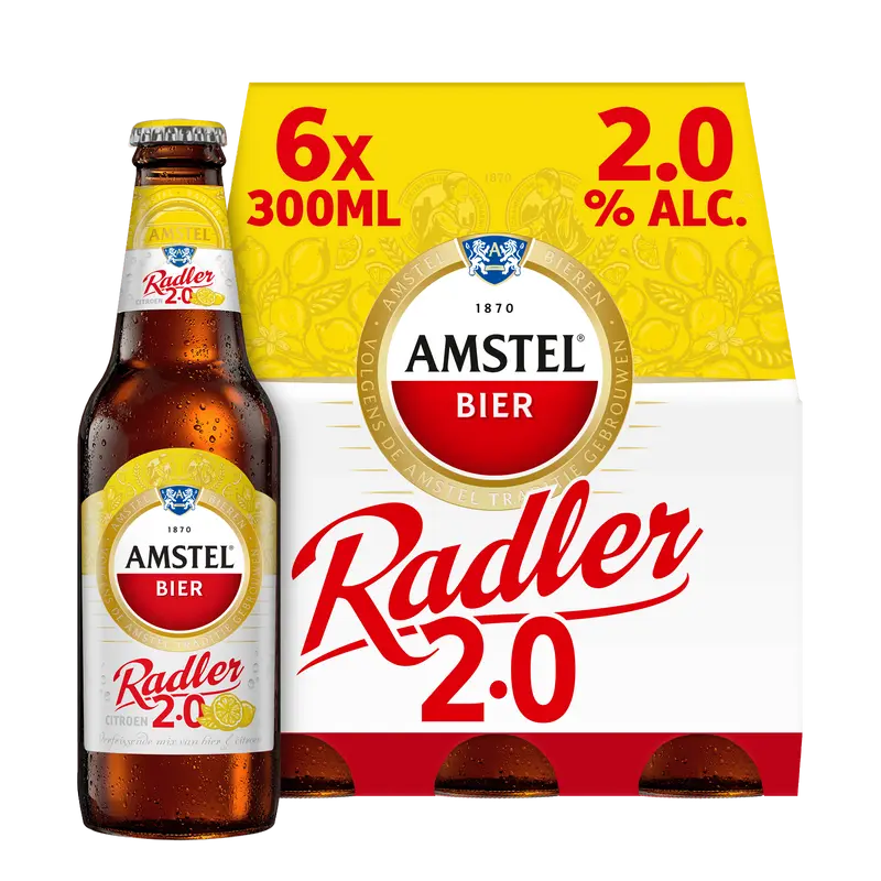 Amstel Radler citroen bier fles