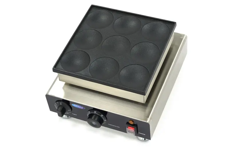 Appareil à crêpes - 9 crêpes - Ø8 cm chacune – Maxima 09374125