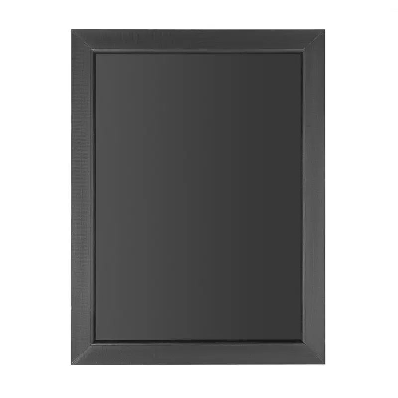 Ardoise murale avec cadre en bois noir Olympia 450x600mm