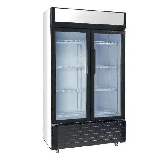 Armoire réfrigérée positive 2 portes battantes vitrées 610 L (XLS-620WG.2)