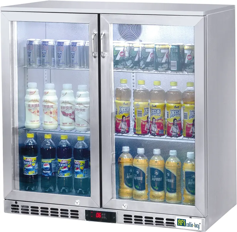 Arrière-bars inox AFI Collin-Lucy — C2BI — 208 L