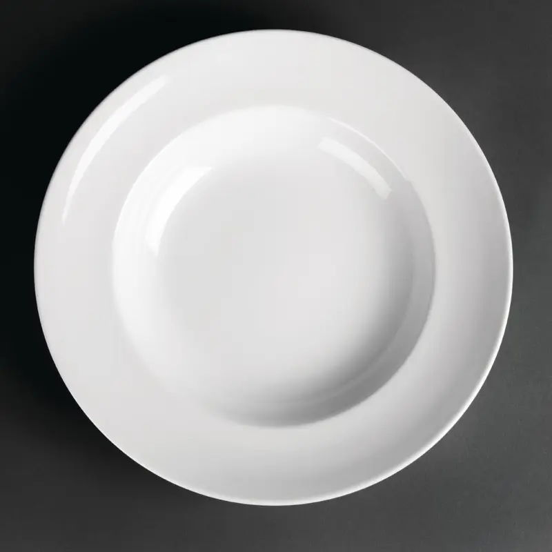 Assiette à pâtes Royal Porcelain Classic White 300mm (lot de 12)