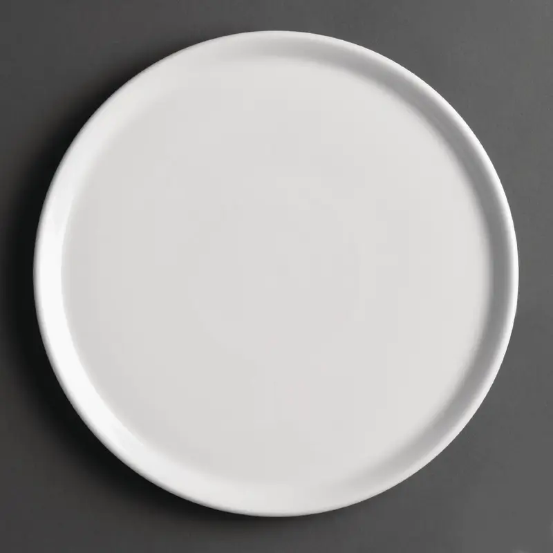 Assiette à pizza Royal Porcelain Classic White 255 mm (lot de 12)