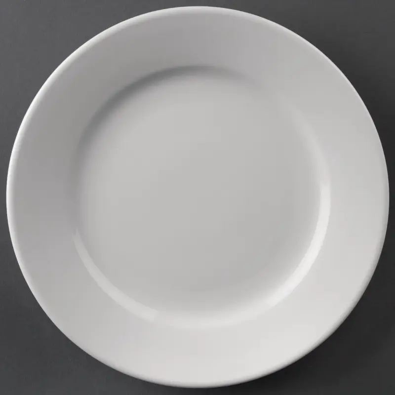 Assiettes à bord large Olympia Athena 165mm (lot de 12)