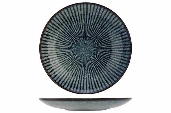 Atlantis Stripe Dessertbord 21,5 cm – Set van 6 stuks