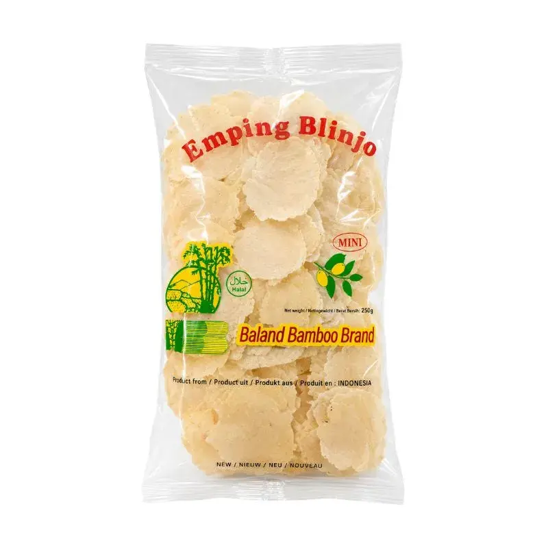 Baland Bamboo Emping Blinjo Crackers - 250g