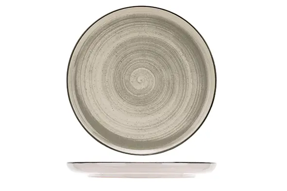 Baltic Grey Dessertbord Ø20 cm – Set van 6 stuks
