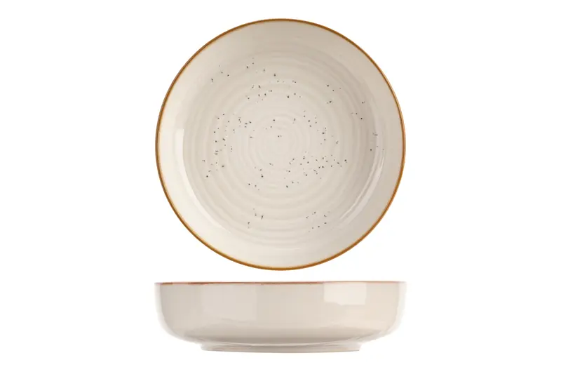 Baltic Vanilla Diep Bord Ø 18,5 cm – Set van 6 stuks