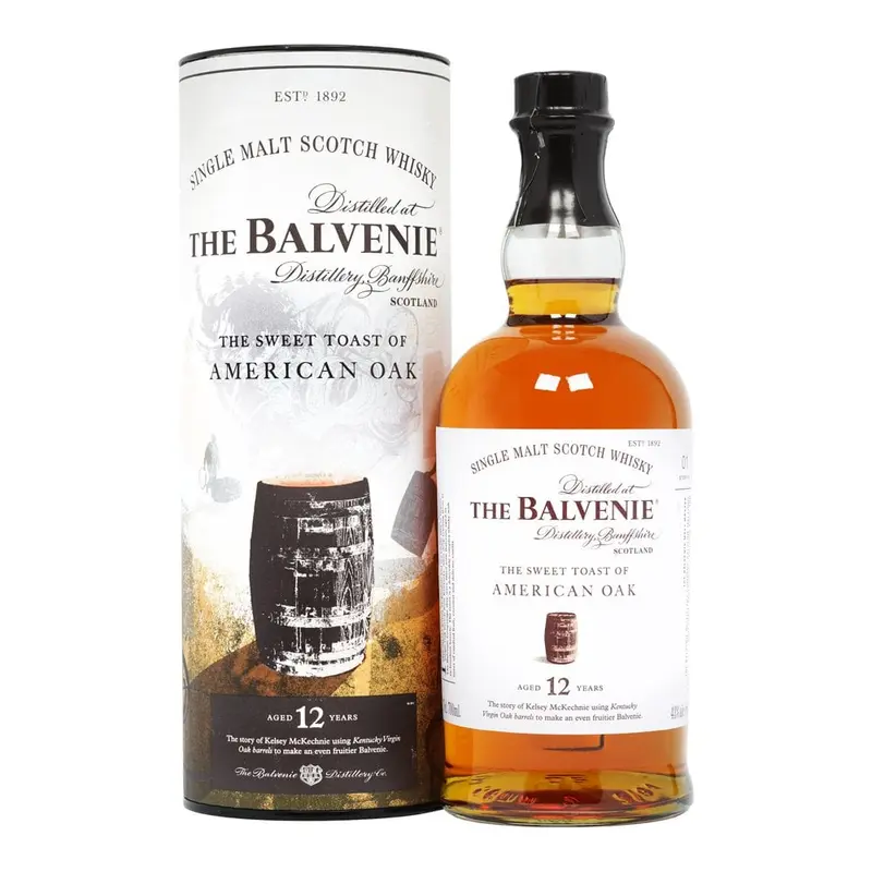 Balvenie 12 Year Old - The Sweet Toast of American Oak 70cl