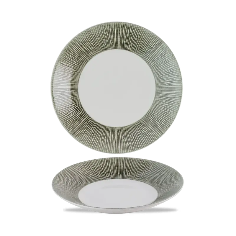 Bamboo Spinwash Deep Coupe Plate 25,5cm 12/box