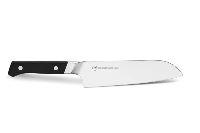 BARE Cookware Santokumes 17cm 'Twinsteel'