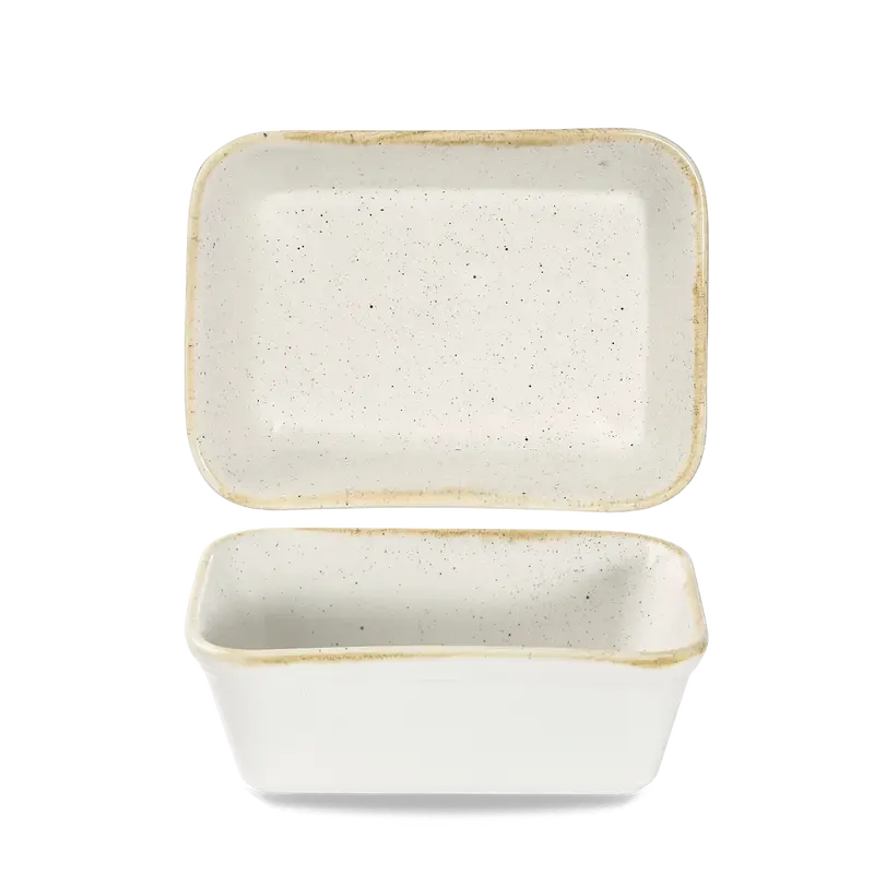 Barley White Rect Lasagne Dish 16 x 12 x 5cm 12/box