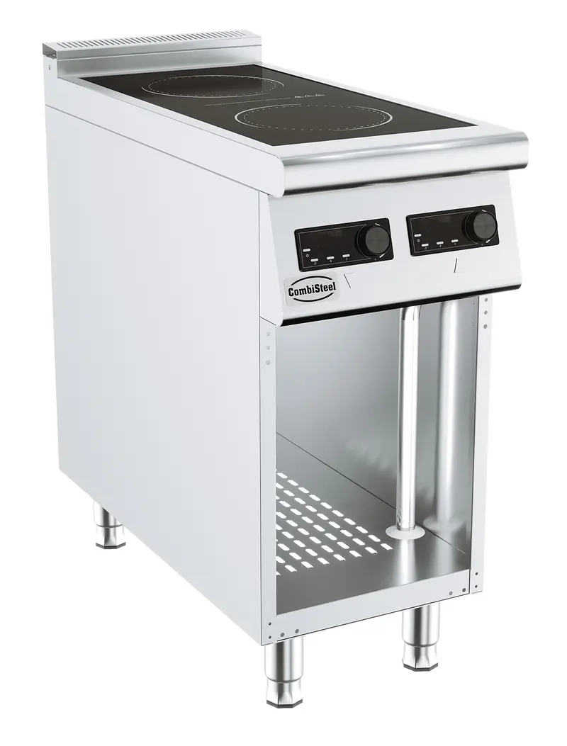 Base 900 cuisinière à induction electrique 2 pl. — Combisteel 7178.3140