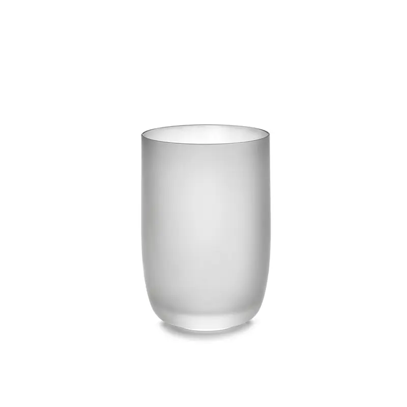 Base Glass L Frosted White L 8 W 8 H 12 cm 8/Box