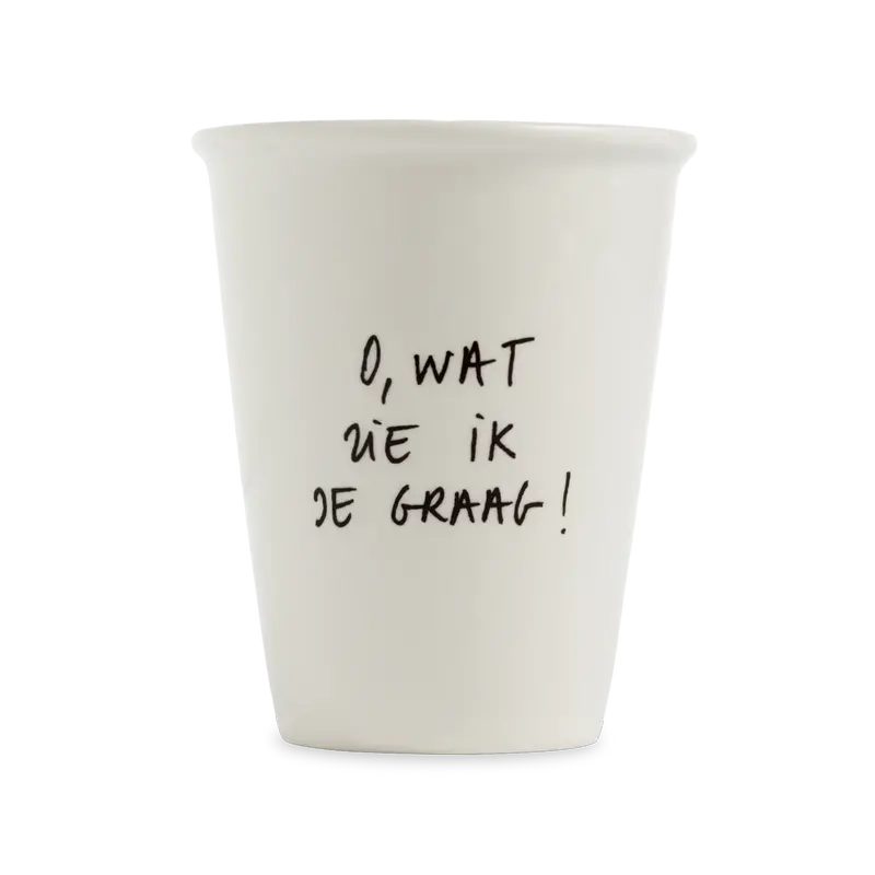 Beker Helen B O, Wat Zie ik je Graag