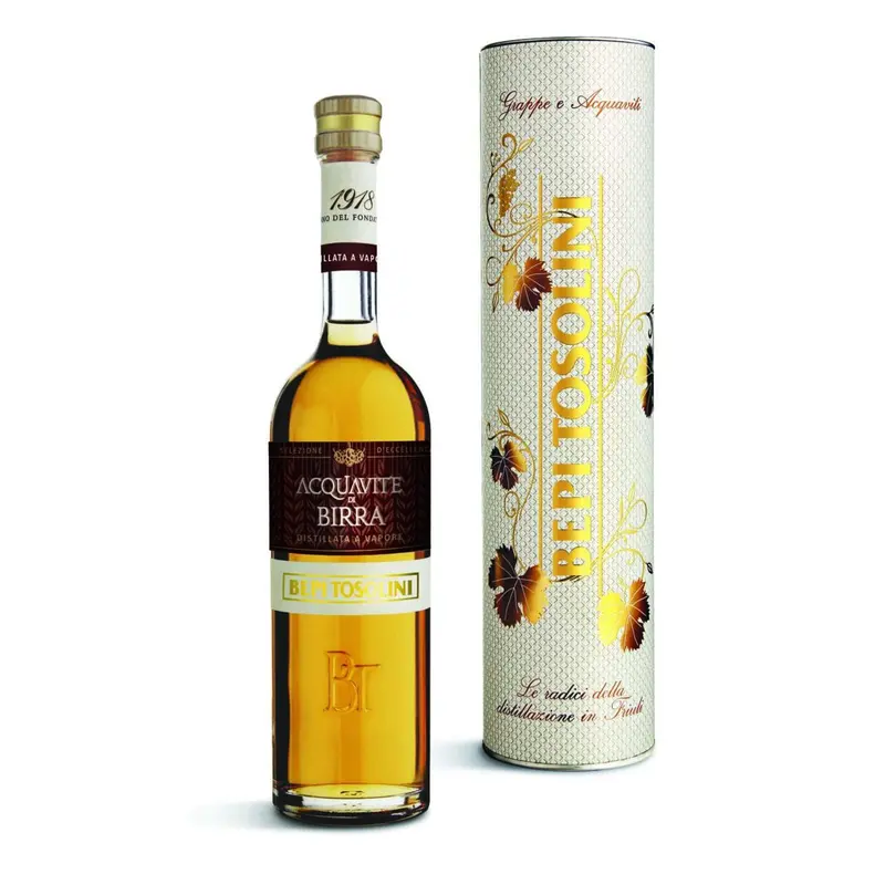 Bepi Tosolini Acquavite di Birra 40% vol. BOX 0,50 ltr.
