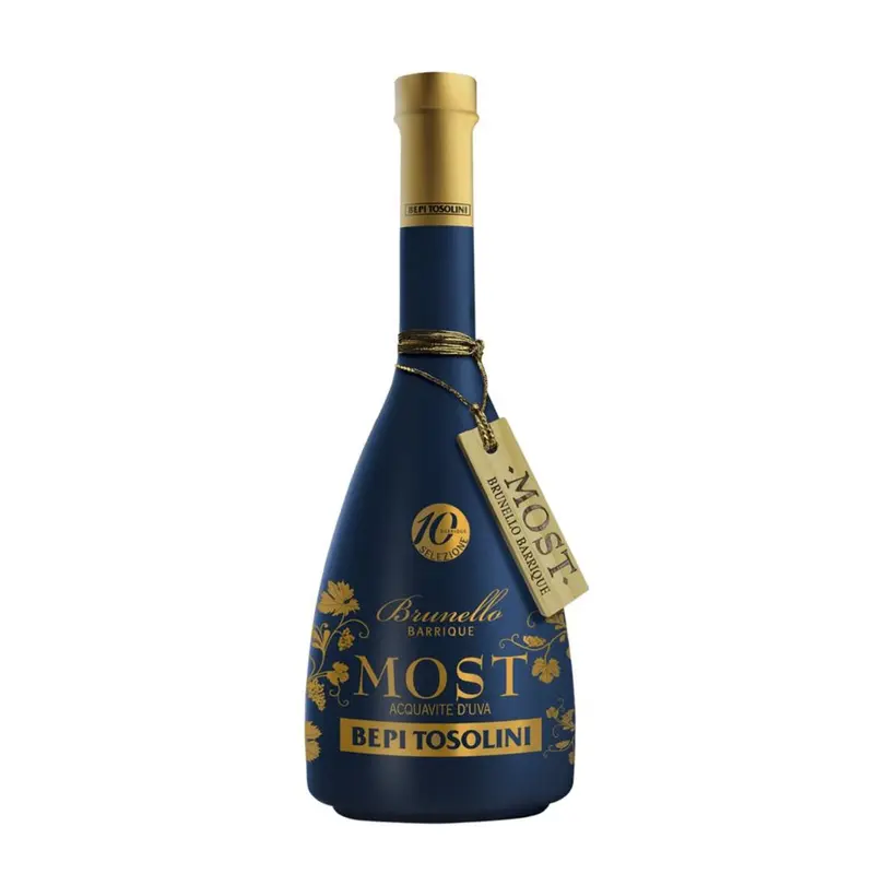 Bepi Tosolini Acquavite Most Brunello 40% vol. BOX 0,70 ltr.