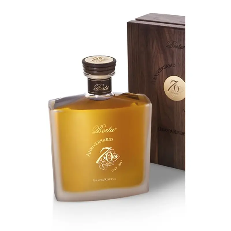 Berta Grappa Riserva Anniversario 75 Anni 43% 1,50 ltr + BOX