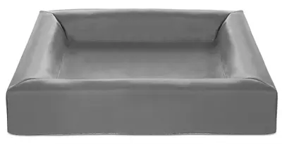 BIA BED KUNSTLEER HOES HONDENMAND GRIJS BIA-4 85X70X15 CM