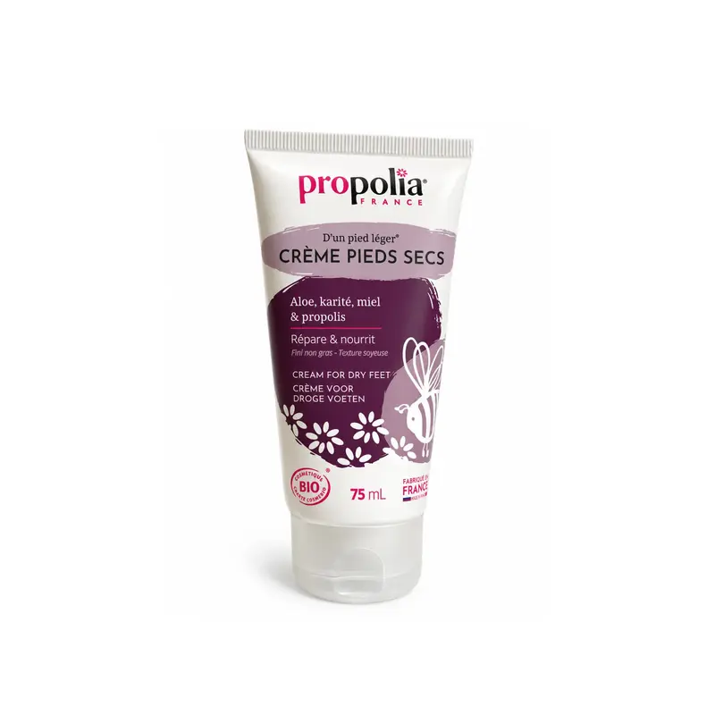 Bio Crème voor droge voeten met propolis 75ml Propolia