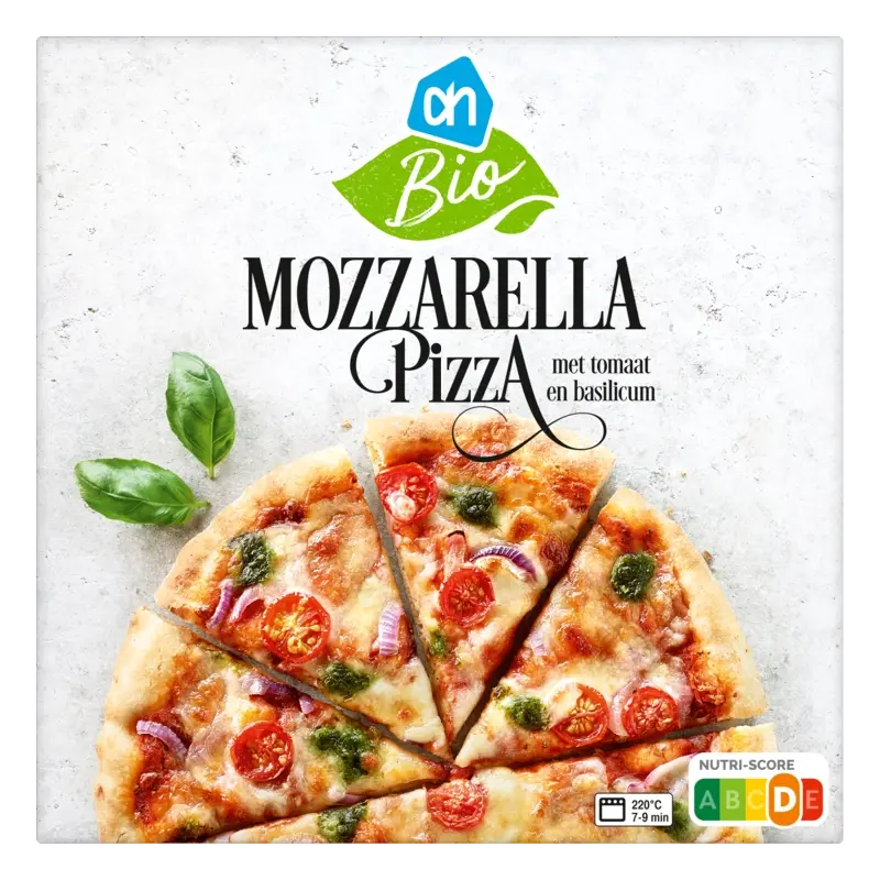 Biologisch Pizza mozzarella