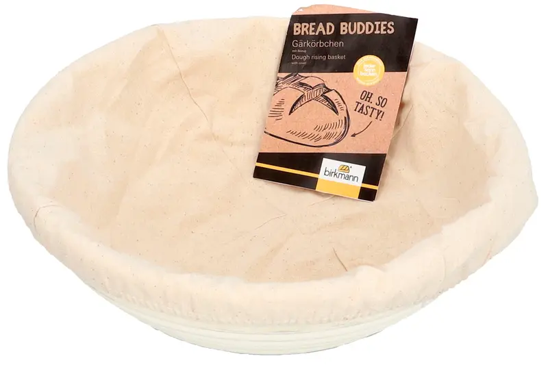 Birkmann Bread Buddies Rijsmand – Rond 26 × 26 × 9 cm