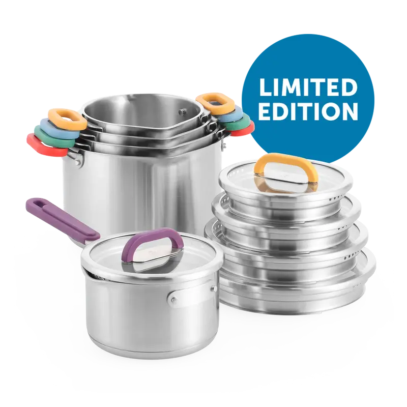 BK Pannenset 5-delig 'Arts & Crafts' Limited Edition
