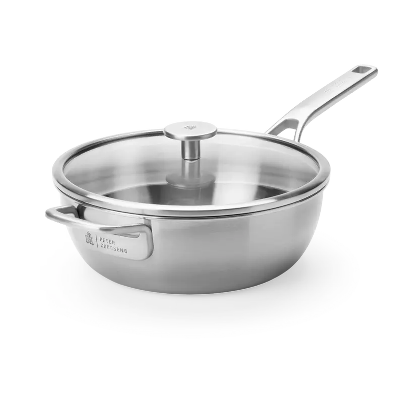 BK RVS Sauteuse 3-ply Ø24cm / 3.4L 'Maestro Peter Goossens'