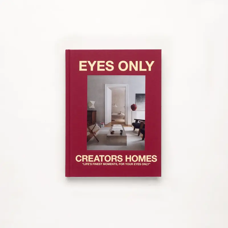 Boek Eyes Only Creators' Homes (ENG)