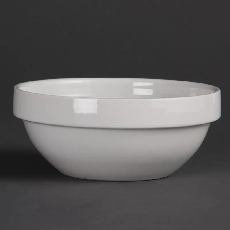 Bols empilables Olympia Whiteware 130mm (lot de 12)