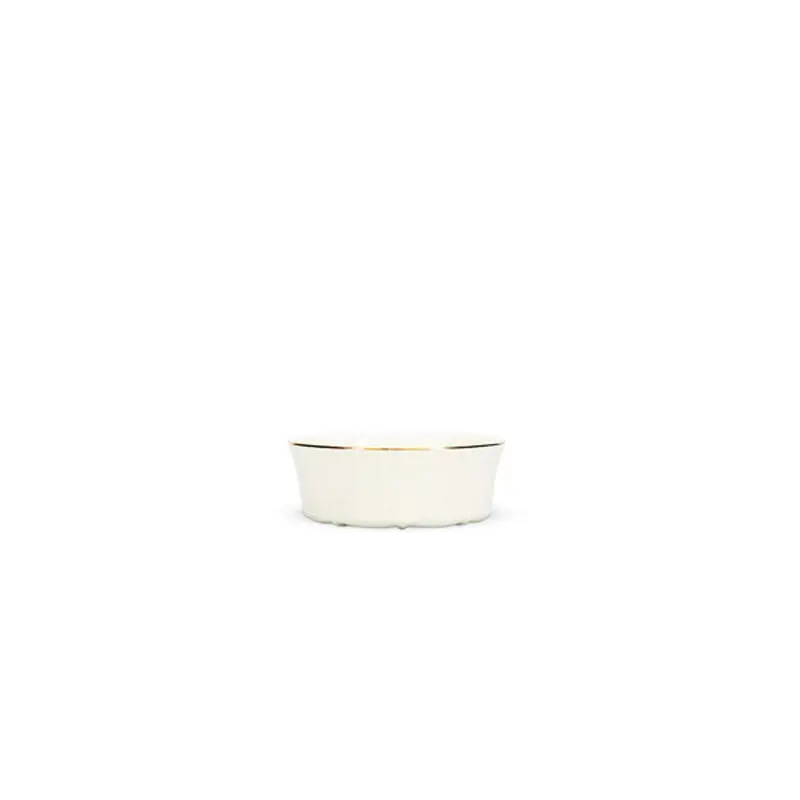 BONBISTRO | Kom 13xH5cm met gouden rand Retro 4/box